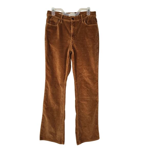 Universal Thread Pants - Universal Thread Vintage Bootcut Corduroy Pants Womens 10 Brown Orange Casual